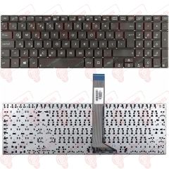 Asus S551L, S551LA, S551LB, S551LB-CJ096H, S551LN Klavye Tuş Takımı Tuş Seti Siyah Türkçe