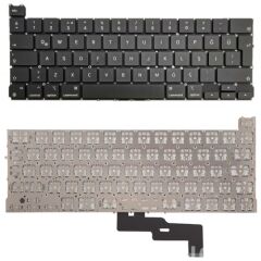 Apple MacBook Pro MXK32LL/A, MXK32TU/A, MXK52LL/A, MXK52TU/A Klavye Tuş Takımı Tuş Seti Siyah Türkçe