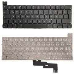 Apple MacBook Pro EMC 3456, EMC3456, EMC 3578, EMC3578 Klavye Tuş Takımı Tuş Seti Siyah Türkçe