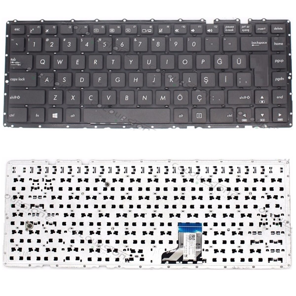 Asus K401L K401LB K401U K401UB K401UQ K401UB-FR064D K401UQ-FA177D K401UQ-FR007D Uyumlu Klavye Türkçe
