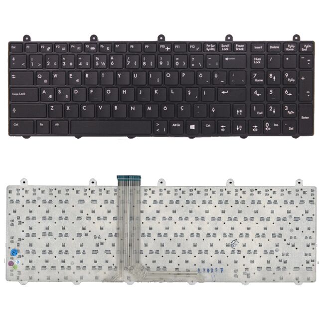 6-80-P2700-011-3, 6-80-P2700-011-3R Klavye Tuş Takımı Siyah TR