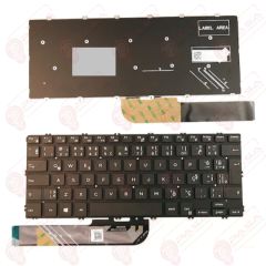 Dell inspiron 7586, 15-7586, 15 7586 Klavye Tuş Takımı Tuş Seti Led Işıklı Siyah Türkçe