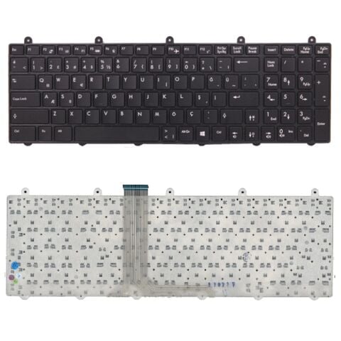 Monster P370EM, P570WM Klavye Tuş Takımı Siyah Türkçe