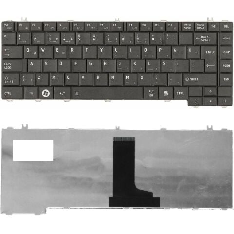 Toshiba Satellite L630-130, L630-132, L630-144 Klavye Siyah TR