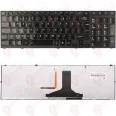 Toshiba Satellite P755-10W, P755-116 Klavye Led Işıklı Siyah TR
