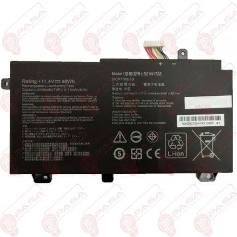 Asus FX505GD-BQ097T, FX505GD-BQ108, FX505GD-BQ131T Batarya Pil Notebook Bataryası