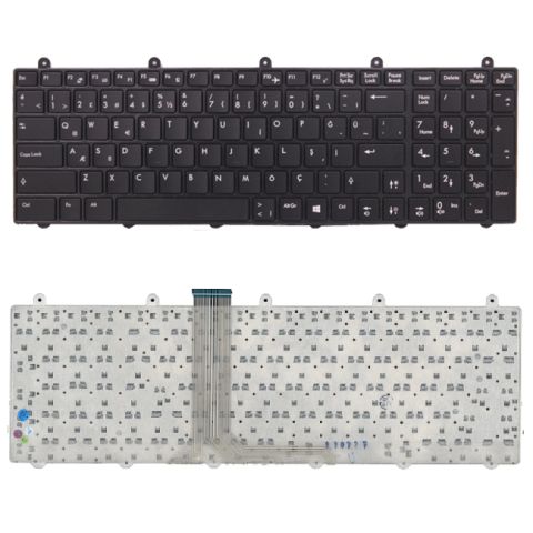 MSI GT783, GT783H, GT783R Klavye Tuş Takımı Siyah Türkçe