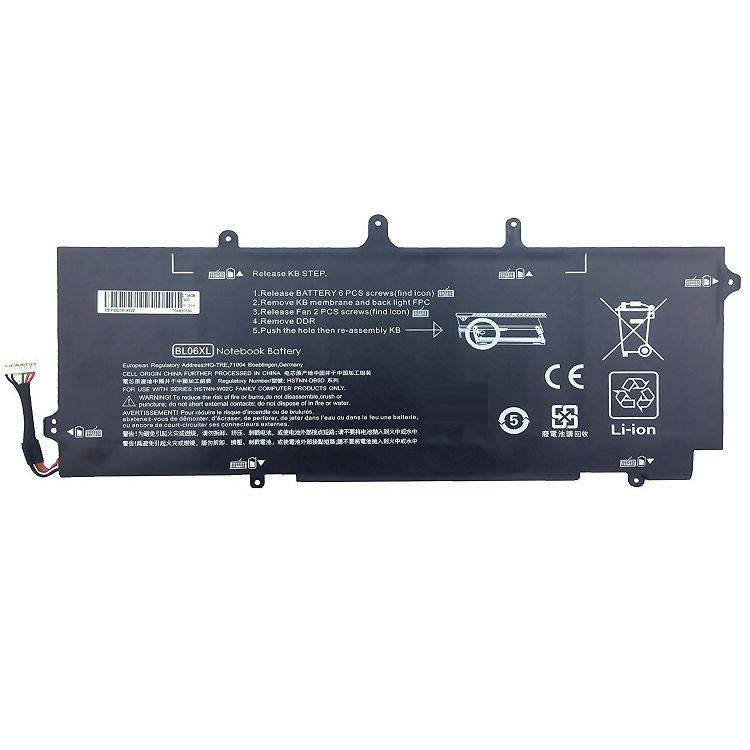 Fast Hp EliteBook Folio 1040 G0, 1040 G1, 1040 G2 Uyumlu Batarya Pil