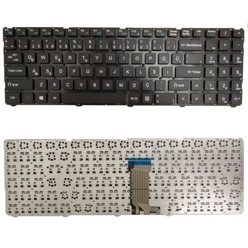 Casper AELG9A00020 Klavye Tuş Takımı Tuş Seti Siyah Türkçe