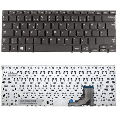 Samsung V133660AK1, V133660BK1, V133660BS1 Uyumlu Klavye Tuş Takımı Siyah TR