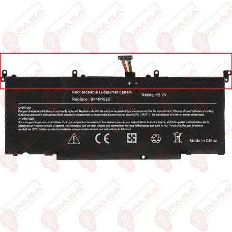Asus GL502VT-DS71, GL502VT-FY034T Batarya Pil Ver.1 Battery