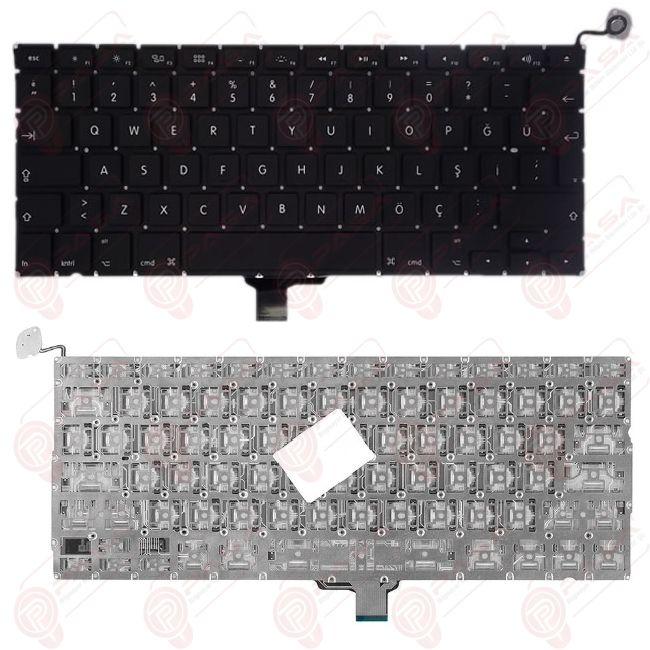 Apple MacBook Air MC233CH/A, MC233LL, MC233LL/A, MC233TA/A, MC233ZP/A Klavye Tuş Takımı Siyah Türkçe