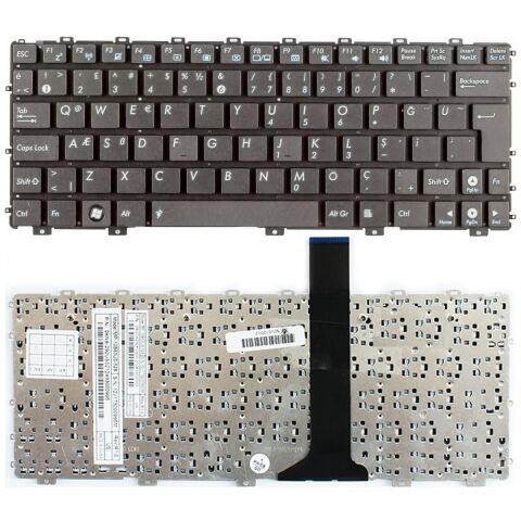 Asus Eee Pc 1016, 1016P, 1016PT Klavye Tuş Takımı Türkçe Siyah Q
