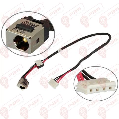 Lenovo ideapad Z560, Z560A, Z560G, Z560M, Z565, Z565A, Z565G Uyumlu Power Jack Kablolu Şarj Soketi