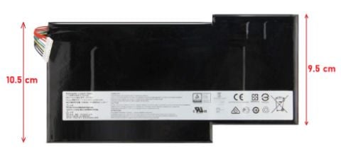 Nion MSI WS63 7RK, WS63 8SJ, WS63 8SK, WS63 8SL Ver.1 Uyumlu Batarya Pil