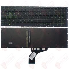 Hp 15-BS028NT, 15-BS029NT, 15-BS030NT Klavye Tuş Takımı Tuş Seti Yeşil Led Işıklı Türkçe