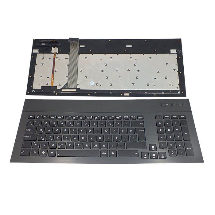 Asus V126262AK1, V126262AS1 Klavye Tuş Takımı Tuş Seti Led Işıklı Siyah Türkçe