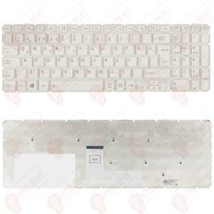 Toshiba Satellite L50-B-1NJ, L50-B-1Q6 Klavye Beyaz Tuş Takımı Türkçe Q