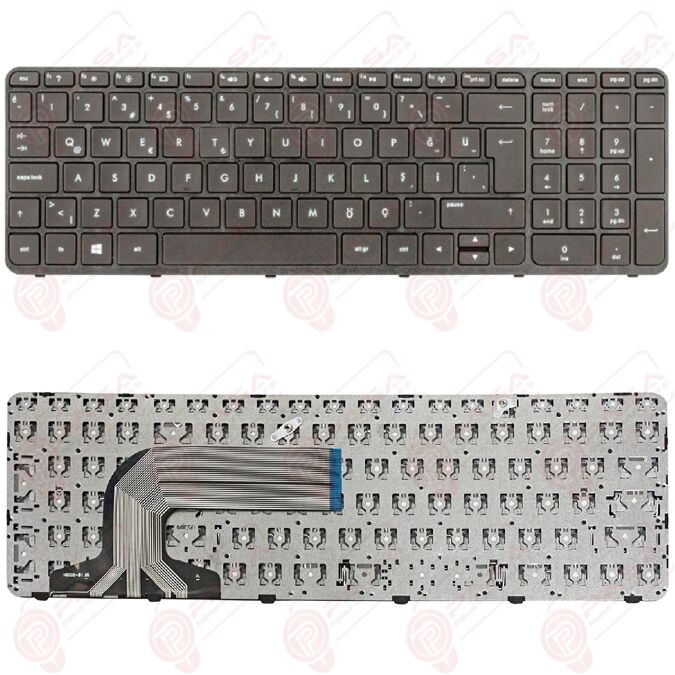 Hp 758027-001, 758027-141, 752928-001, 752928-141 Klavye Tuş Takımı Tuş Seti Siyah Türkçe