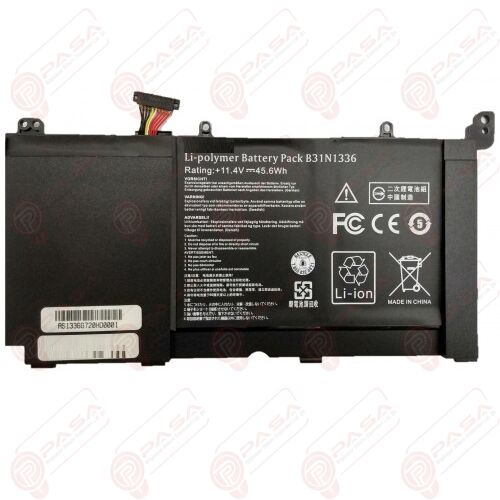 Asus K551L, K551LA, K551LB, K551LN Batarya Pil Laptop Bataryası