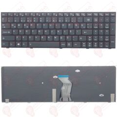 Lenovo PK130RR3A00, PK130RR3A13 Klavye Siyah Kırmızı TR
