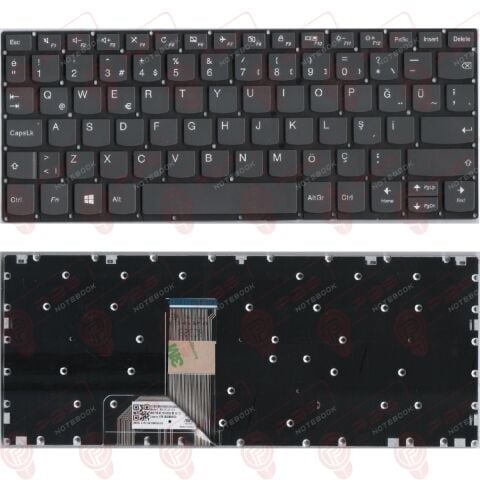 Lenovo 5CB0Q81336, 5CB0Q81355, 5CB0Q81387 Klavye Gri TR