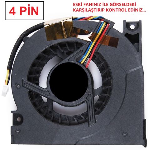 Asus X50R, X50RL, X50S, X50SL, X50SR Fan Soğutucu Cpu Fanı