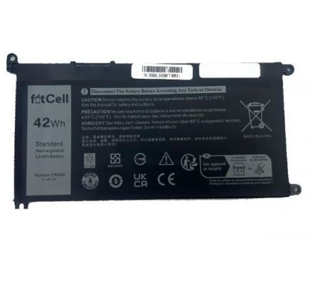 FitCell Dell inspiron 5491, 14 5491, 14-5491 2 in 1 Uyumlu Batarya Pil