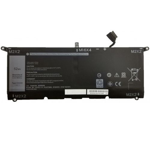 Nion Dell Xps 9305, 13 9305, 13-9305 Uyumlu Batarya Pil