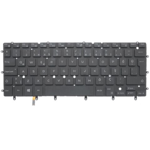 Dell NSK-LV0BC, NSK-LV0BW Uyumlu Klavye Tuş Takımı Tuş Seti Led Işıklı Siyah Türkçe