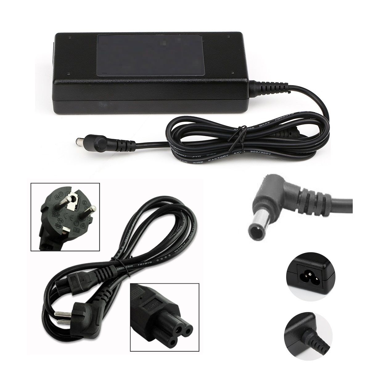 Sony Vaio VGN-A39, VGN-A49, VGN-A59 Adaptör Şarj Aleti Siyah Renk