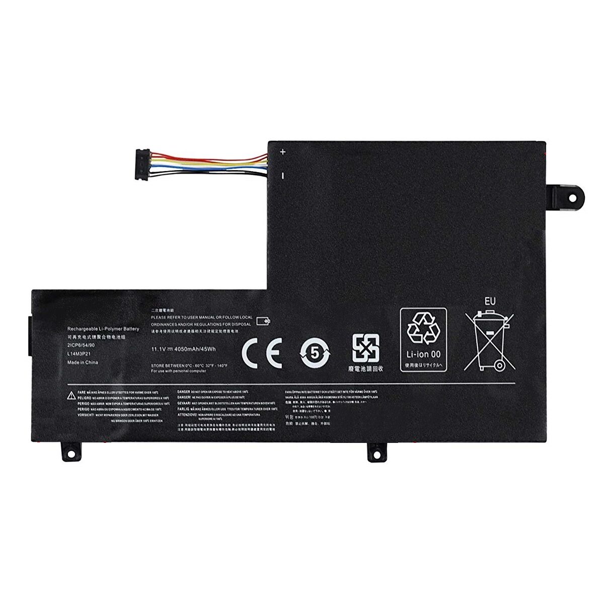 Lenovo ideaPad Yoga 500-14IHW, 20584, 20591, 80N5, 80NF Batarya Pil