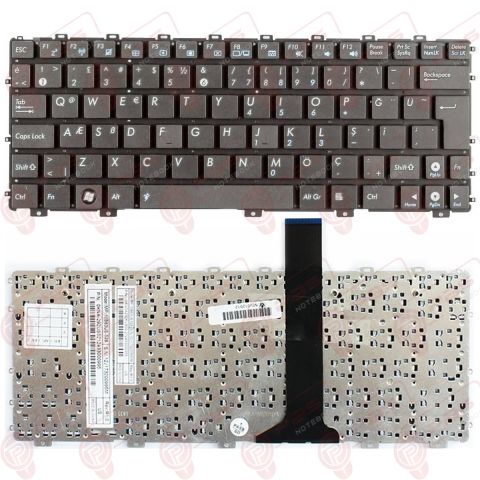 Asus MP-10B66TQ-9201, MP-10B66SA-5281 Klavye Tuş Takımı Tuş Seti Siyah Q Türkçe