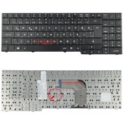 Vestel NB Onyx Game 156XN-i5321-F50-W8 C Klavye Tuş Takımı Tuş Seti Siyah Türkçe