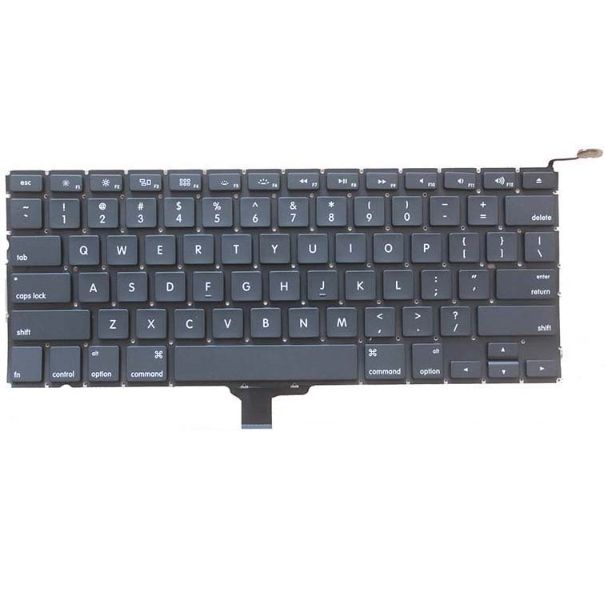 Apple MacBook Pro MC700LL/A, MC700TU/A, MC724LL/A, MC724TU Klavye Siyah İngilizce Küçük Enter