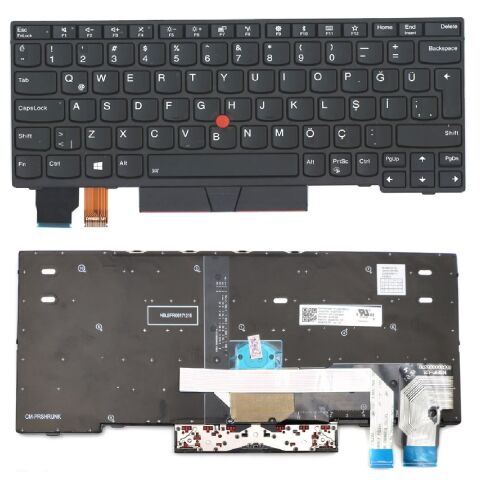 Lenovo ThinkPad X390, 20Q0, 20Q1, 20SC Klavye Tuş Takımı Siyah TR