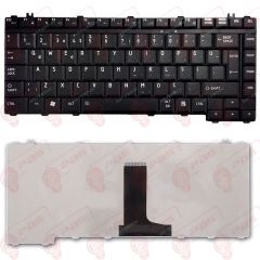 Toshiba MP-06866TQ-6981, MP-06866TQ-6983 Klavye Siyah Tuş Takımı Q TR Tuş Seti