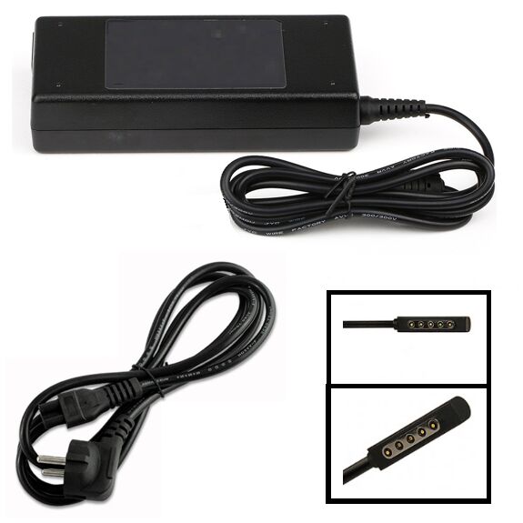 Microsoft Surface 6CX-00001, 7EX-00001, 7XR-00001 Uyumlu 12v 3.6a 43w Adaptör Şarj Aleti Şarj Cihazı