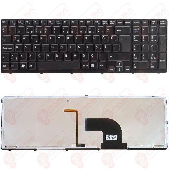 Sony 9Z.N6CBW.K01, 9Z.N6CSQ.G1D Klavye Led Işıklı Siyah TR