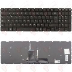 Toshiba Satellite C55-C-17F, C55-C-17G Klavye Siyah Led Işıklı TR