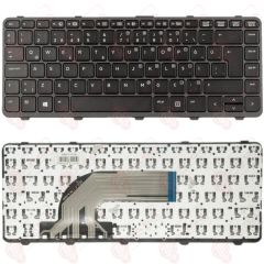 Hp 721520-001, 721520-141, 767470-001, 767470-141 Uyumlu Klavye Çerçeveli Tuş Takımı Siyah Türkçe