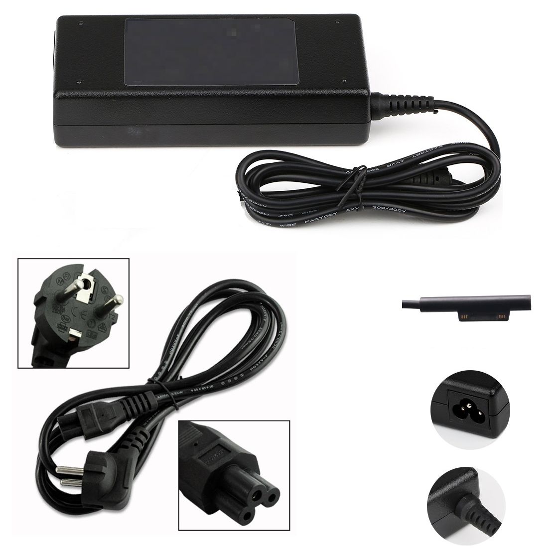 Microsoft Surface 1724, Pro 4 1724 Uyumlu 12v 2.58a 31w Adaptör Şarj Aleti Şarj Cihazı