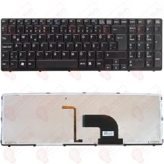 Sony Vaio SVE1512Q1EW Klavye Led Işıklı Siyah TR