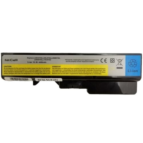 FitCell Lenovo ideaPad Z370, Z370A, Z370G, 1025, 20099 Uyumlu Batarya Pil Battery