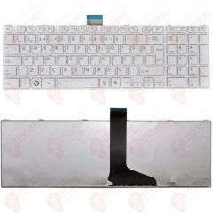 Toshiba Satellite C55-A-19X, C55-A-1E3, C55-A-19N, C55-A-19R Klavye Adaptasyonlu Tuş Takımı Beyaz TR
