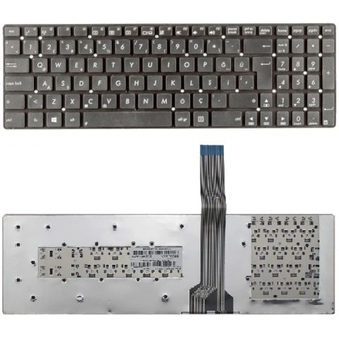 Asus A55V, A55VD, A55VJ, A55VM, A55VS Klavye Tuş Takımı Q Siyah Türkçe