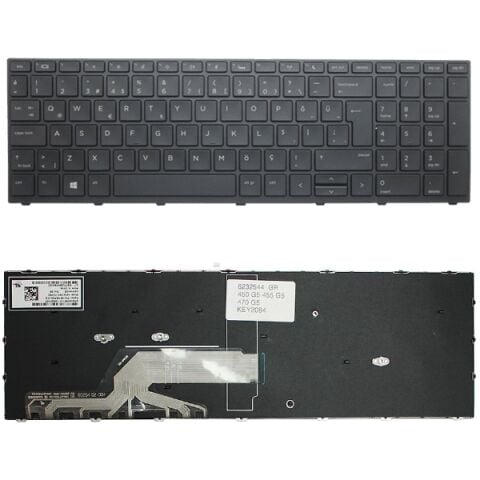 Hp Probook 450 G5 455 G5 470 G5 650 G4 650 G5 655 G4 Uyumlu Klavye Tuş Takımı Tuş Seti Siyah Türkçe