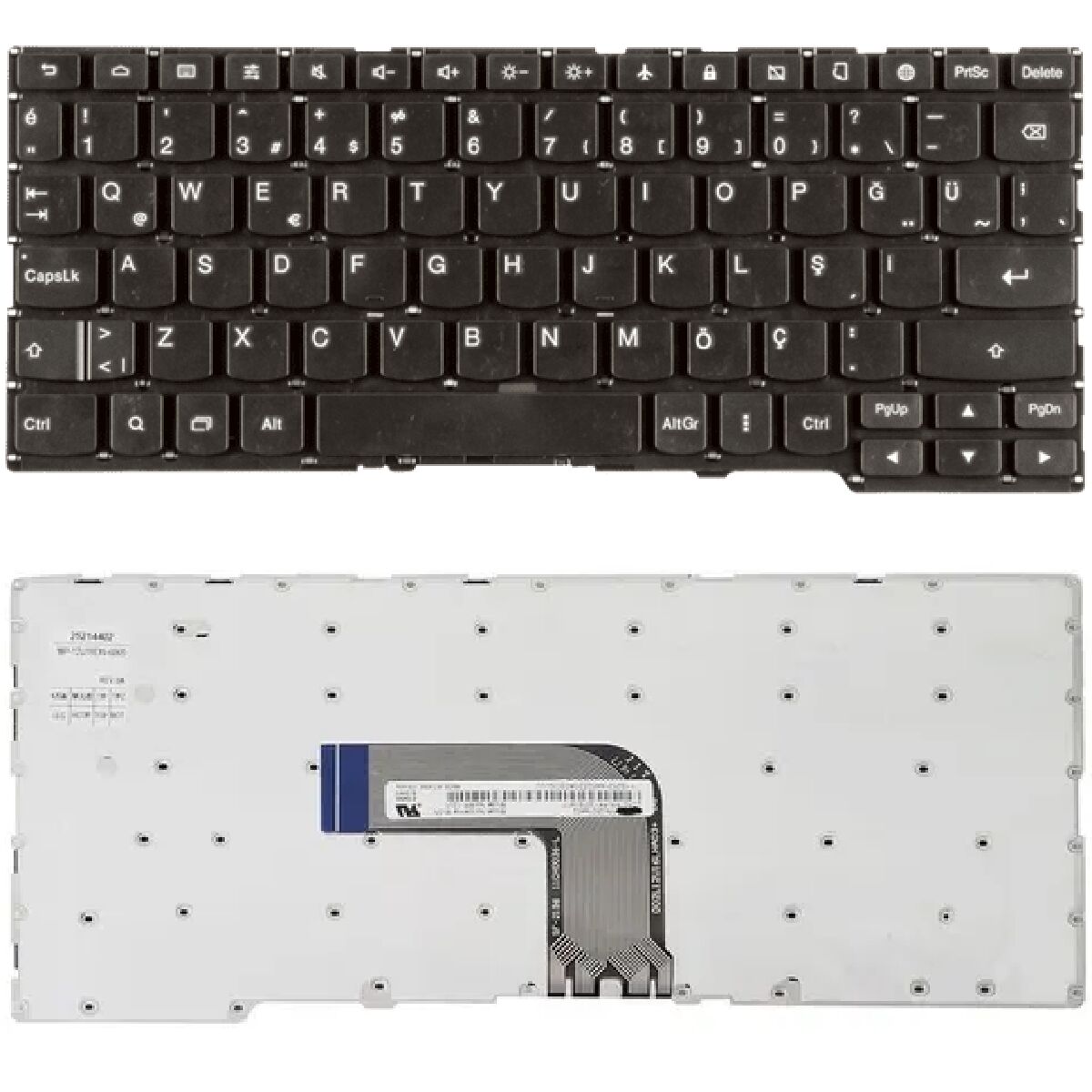 Lenovo MP-12U16TQ-6863, 25213984 Klavye Siyah TR