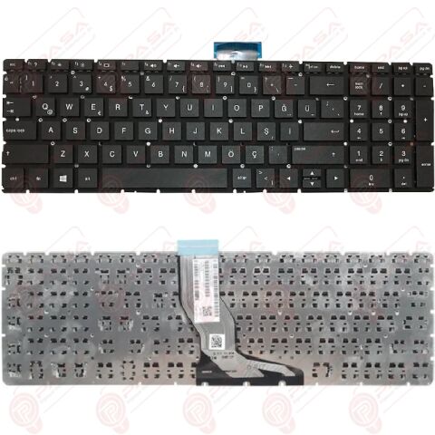 Hp 15-RA011NT, 15-RA012NT, 15-RA013NT Klavye Tuş Takımı Siyah Q Türkçe Laptop Klavye