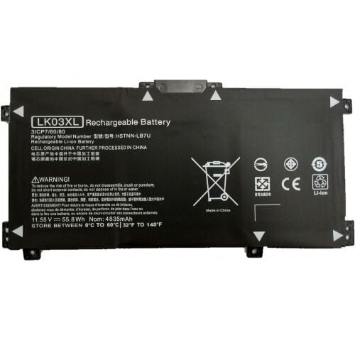 Nion Hp L09049-1B1, L09049-1B2, L09049-541 Uyumlu Batarya Pil